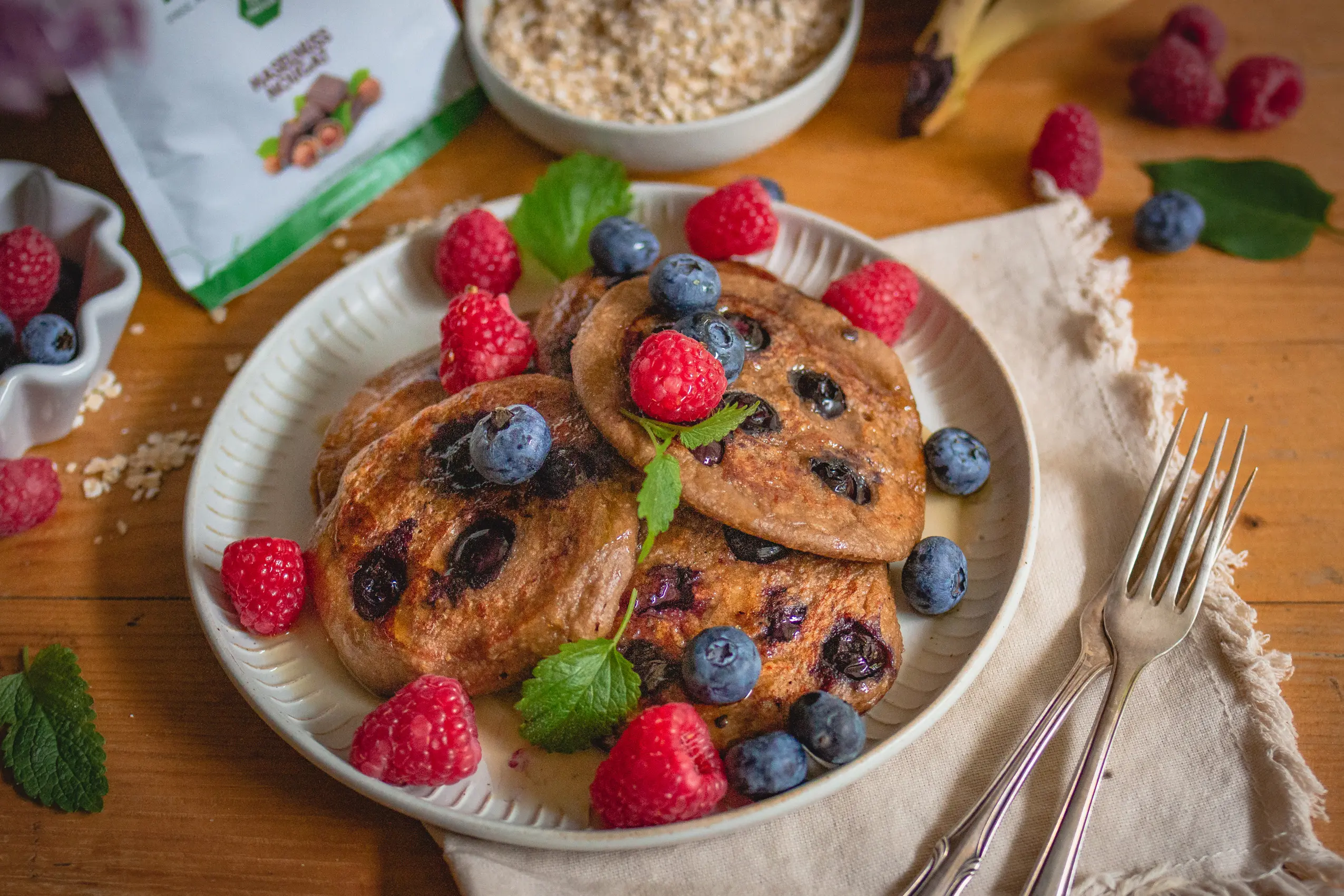Vegane Protein-Pancakes - schnell und einfach
