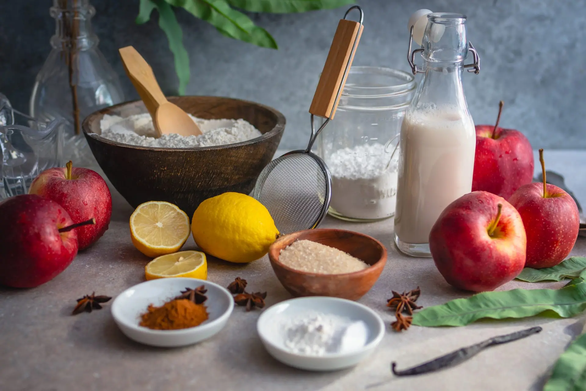 Veganer Kaiserschmarrn mit lebkuchengewürz