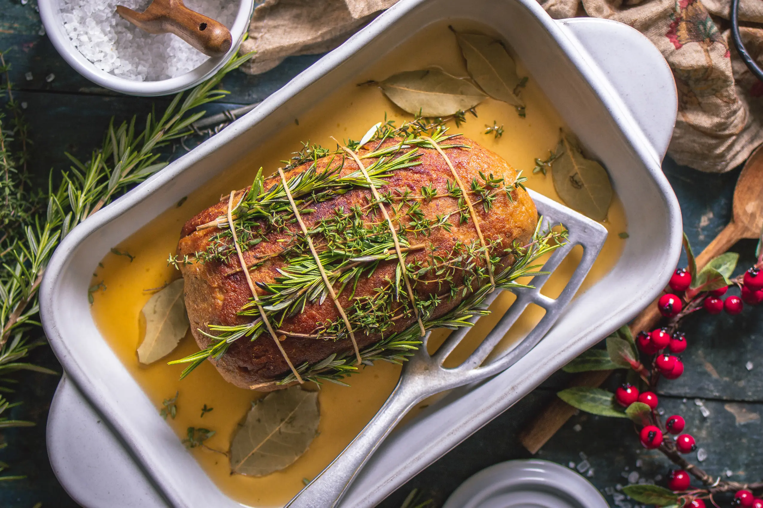 Der beste vegane Weihnachtsbraten