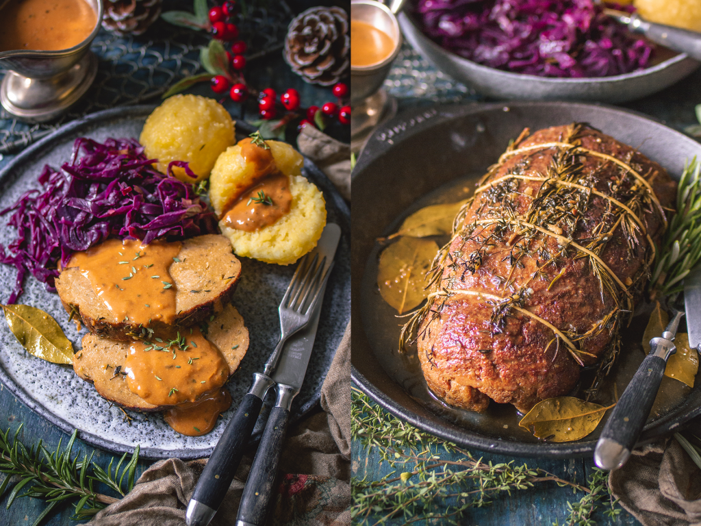 Der beste vegane Weihnachtsbraten • veggies | vegan