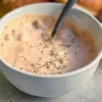Schnelle, vegane Burgersoße