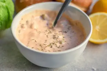 Schnelle, vegane Burgersoße