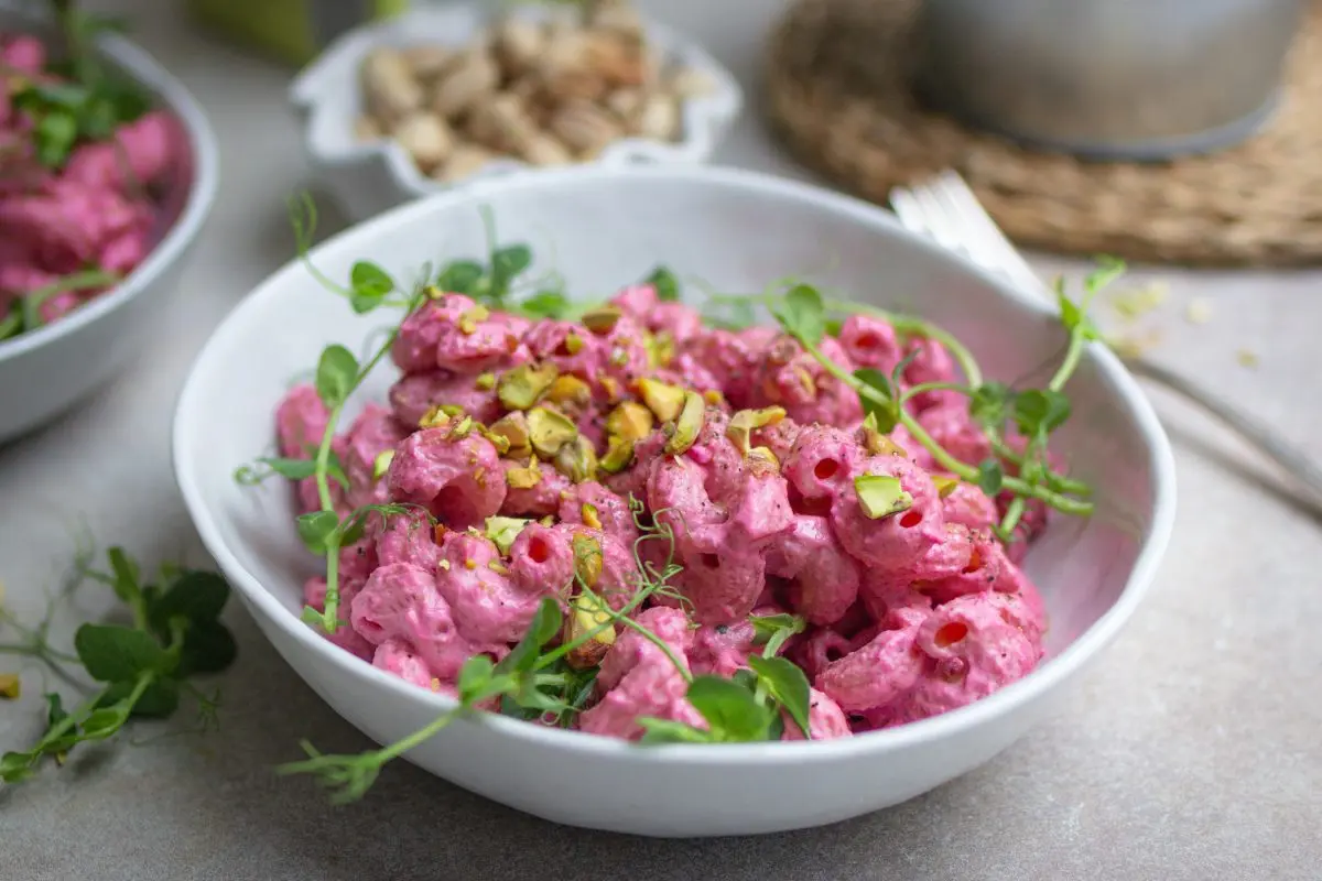 Rote Bete Pasta - Vegan Pink Pasta