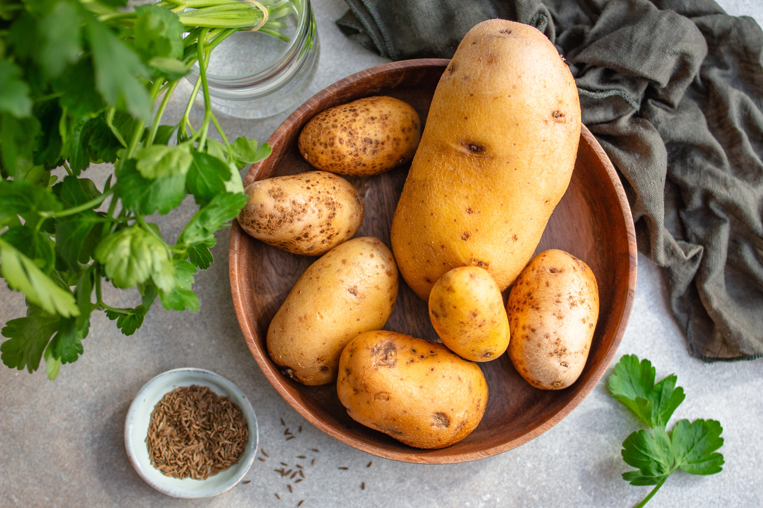 Die richtigen Kartoffel für Kartoffelgulasch