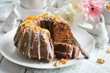 Quinoa-Rüblikuchen Karottenkuchen glutenfrei und vegan