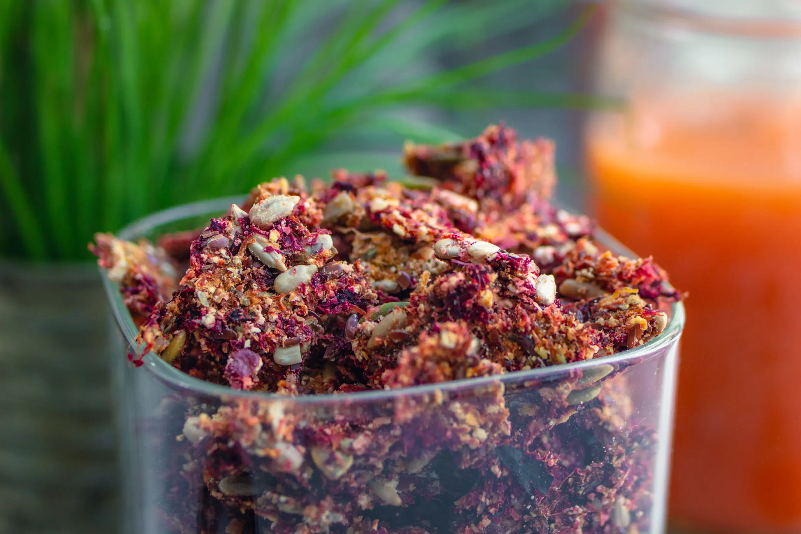 Knuspriges Granola aus Trestern
