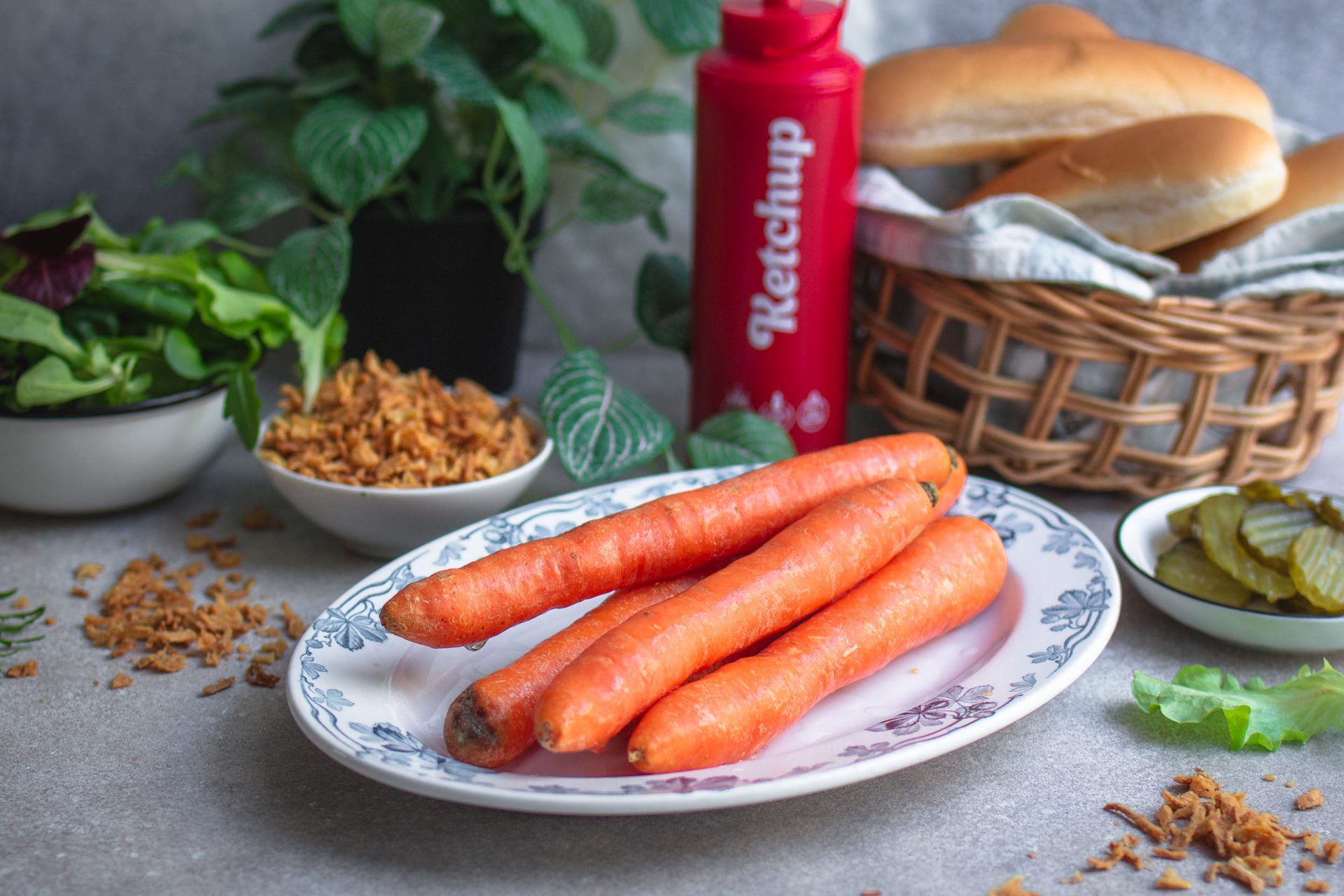 Carrot Dog - veganer Hot Dog