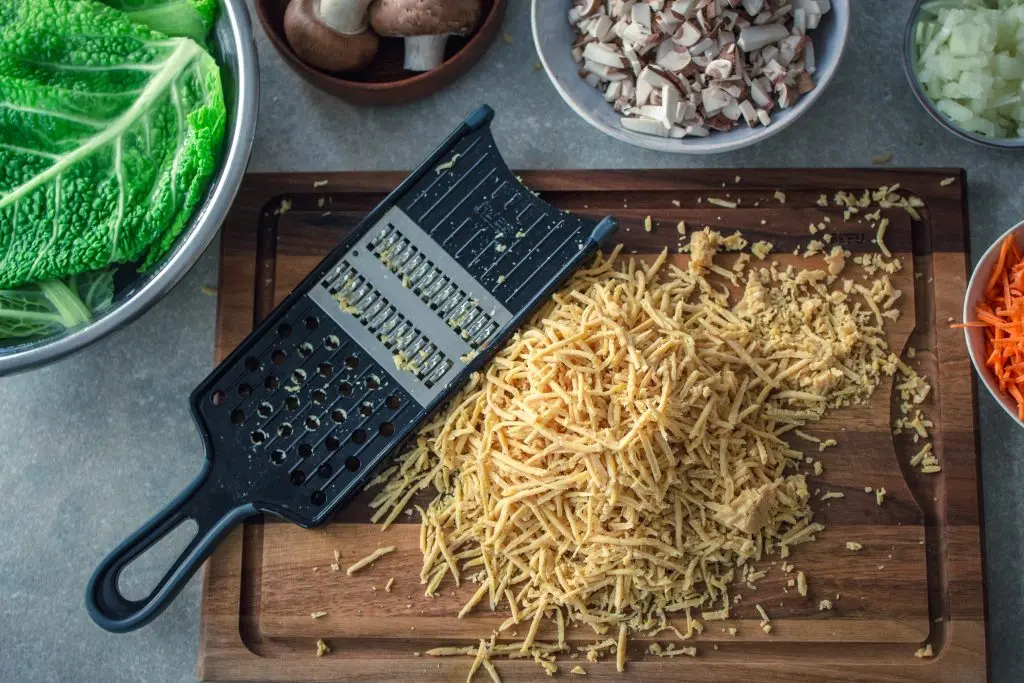 Tempeh fein aufreiben