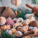 Vegane Mini-Quarkstollen mit Marzipan - Stollenkonfekt selber machen