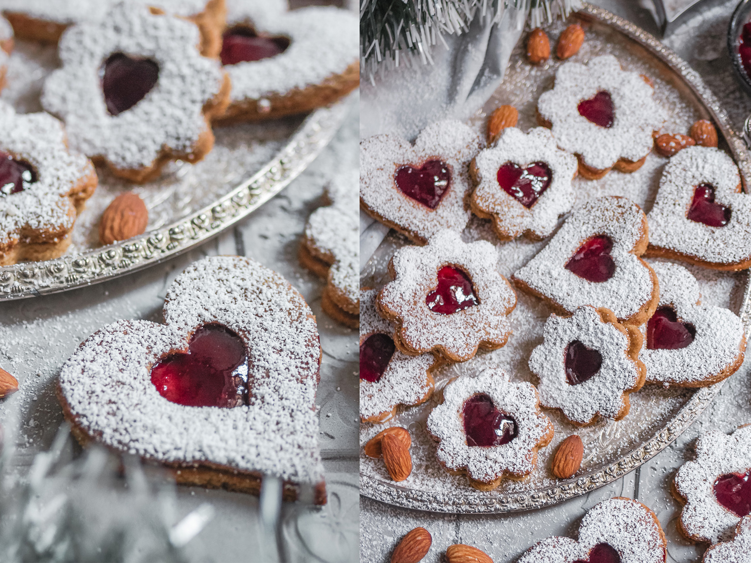 Marmeladenplätzchen backen - vegan und glutenfrei