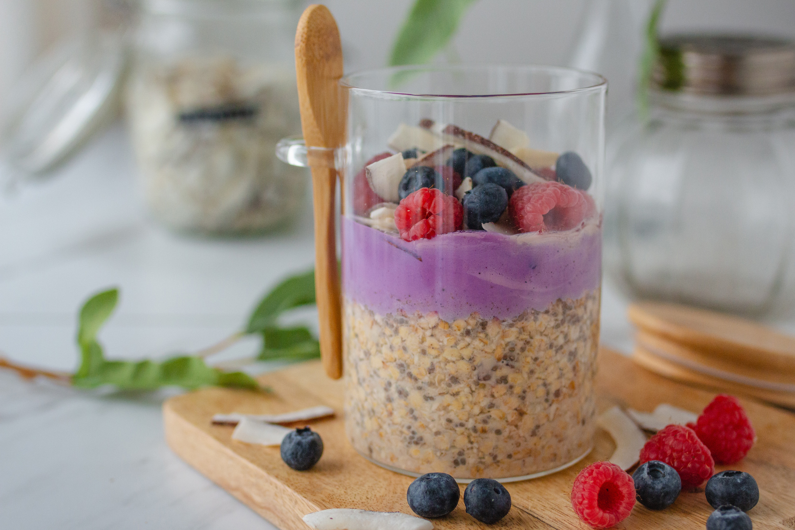 Overnight-Oats Vanille und Schoko - So gehts