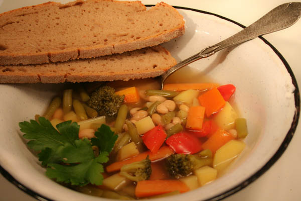 Vegane Minestrone