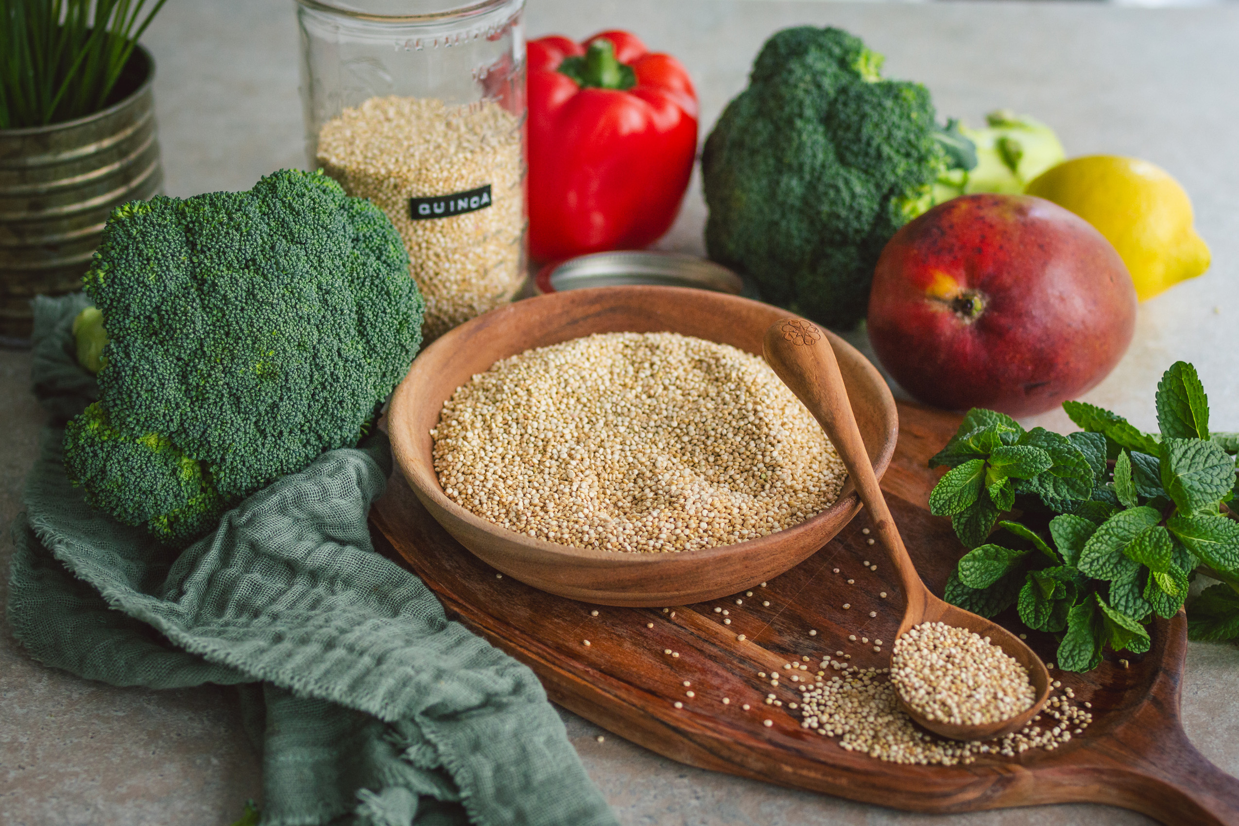 Quinoa - veganer Proteinlieferant