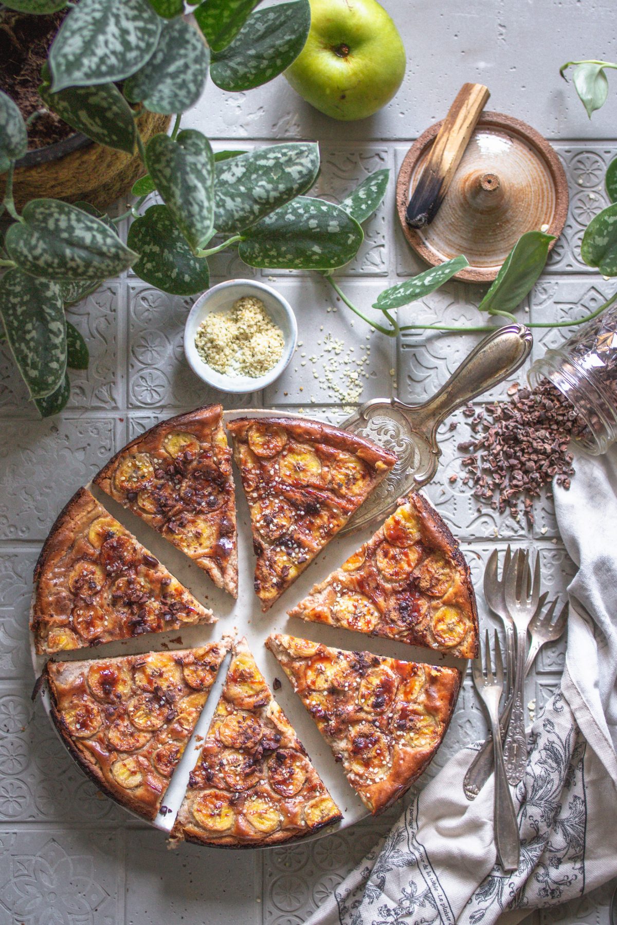 Köstlicher, veganer Bananenkuchen - so einfach geht's