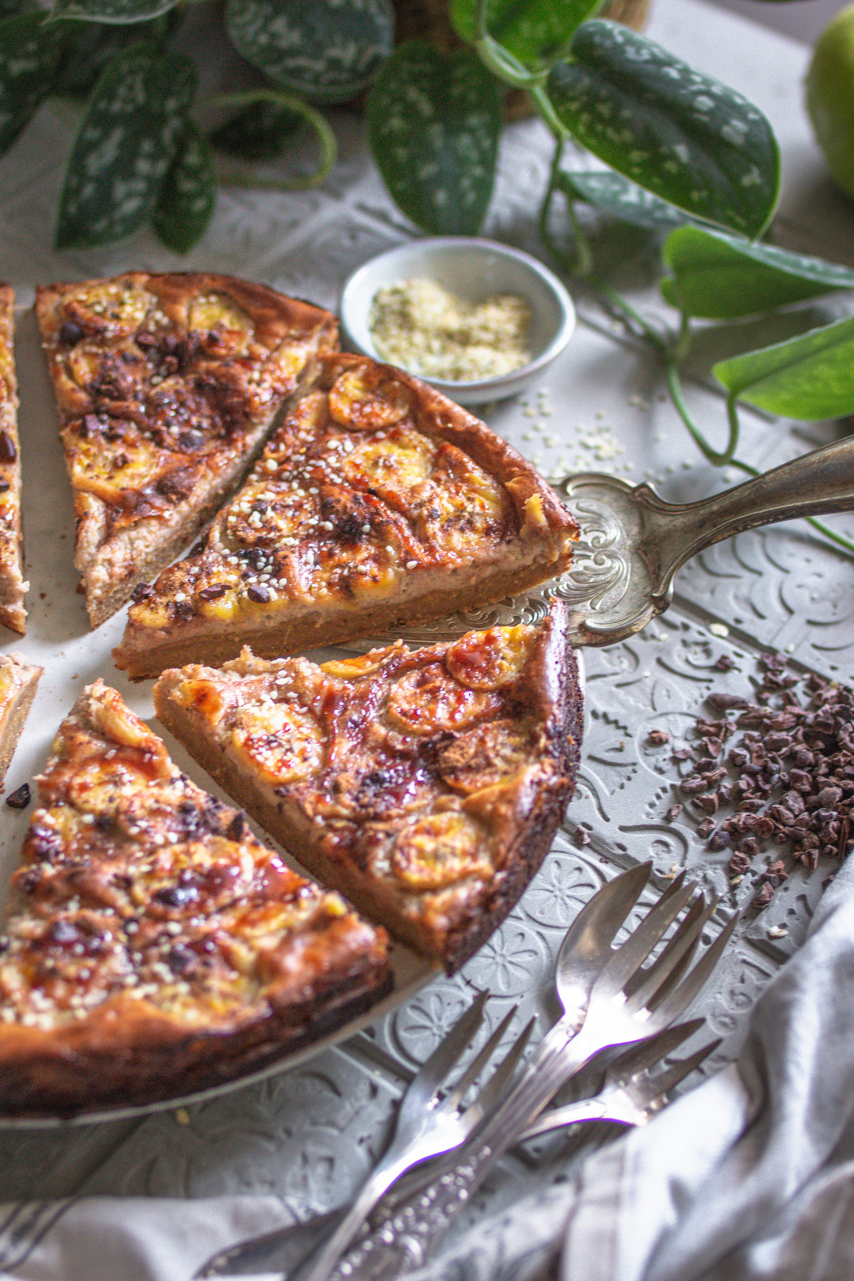 Köstlicher, veganer Bananenkuchen - so einfach geht's