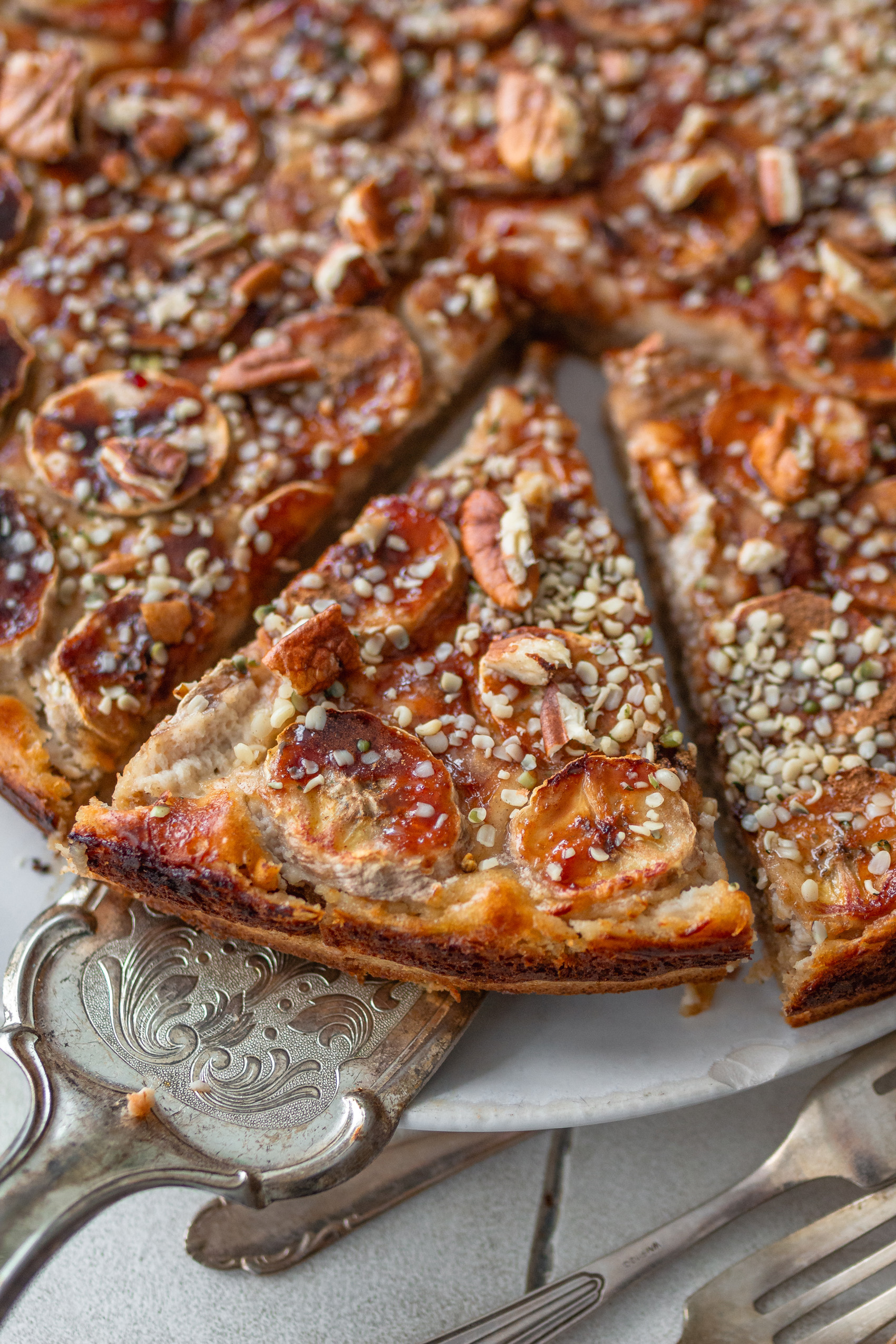 Köstlicher, veganer Bananenkuchen - so einfach geht's