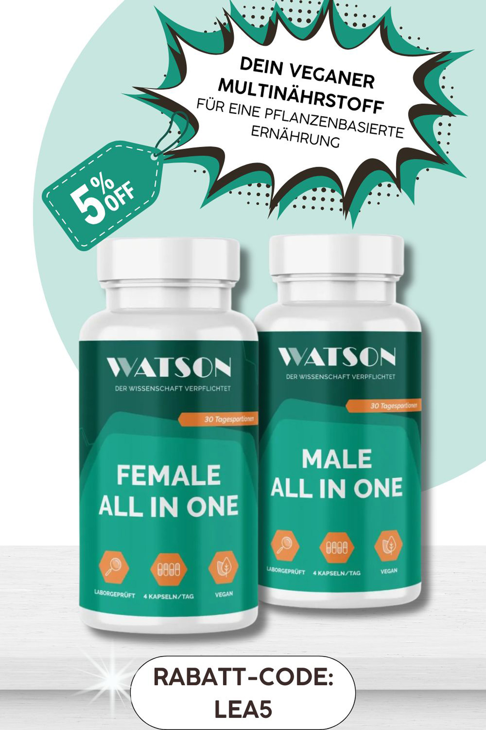 Watson Nutrition Rabatt Code