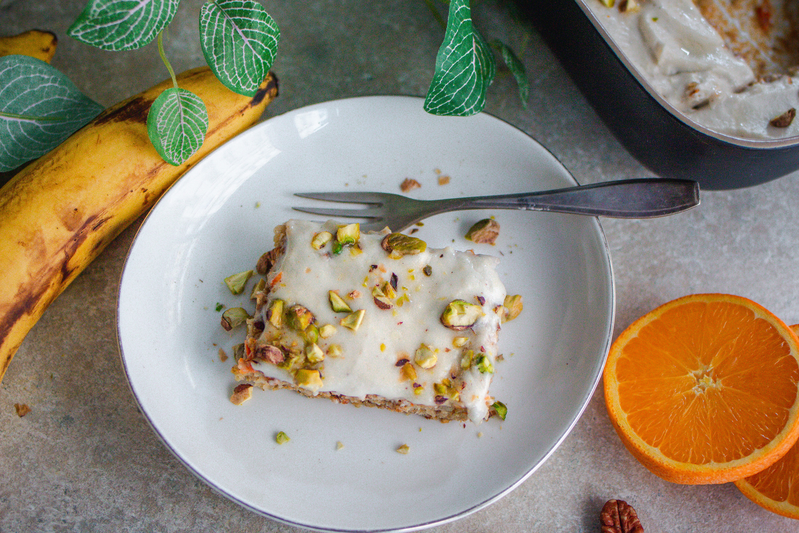 Karotten-Ofenporridge - Rüblikuchen als Baked Oats