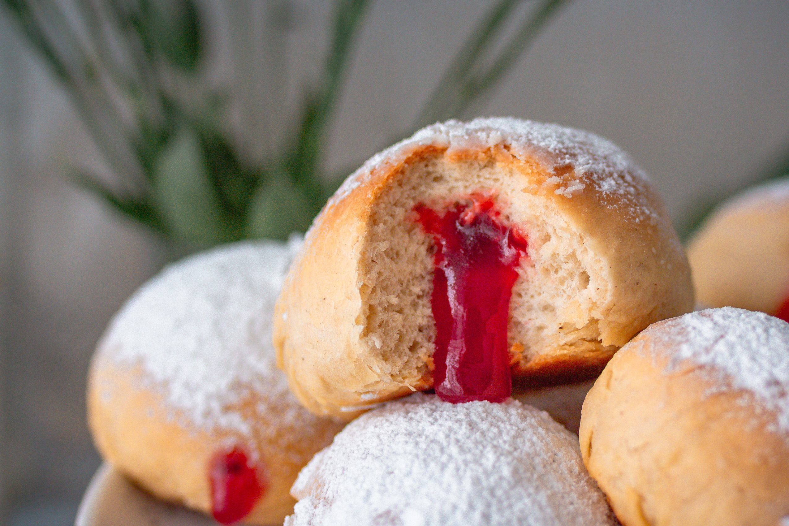 Vegane Ofen-Berliner - Faschingskrapfen ohne Frittieren