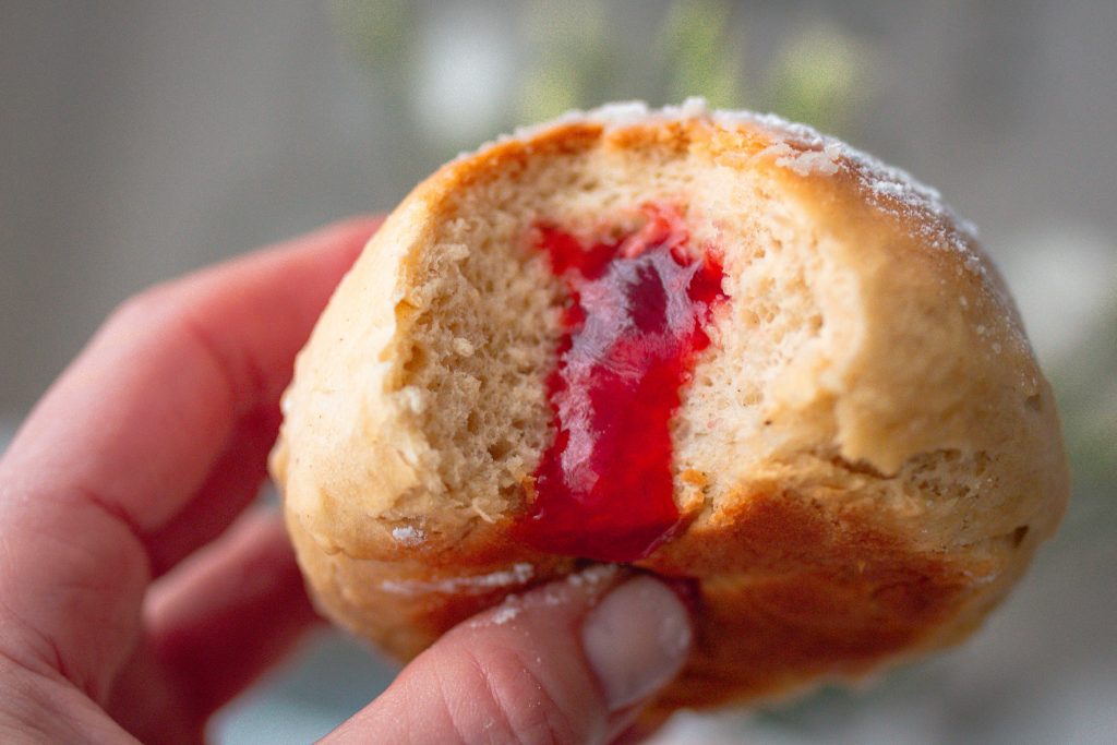 Vegane Ofen-Berliner - Faschingskrapfen ohne Frittieren