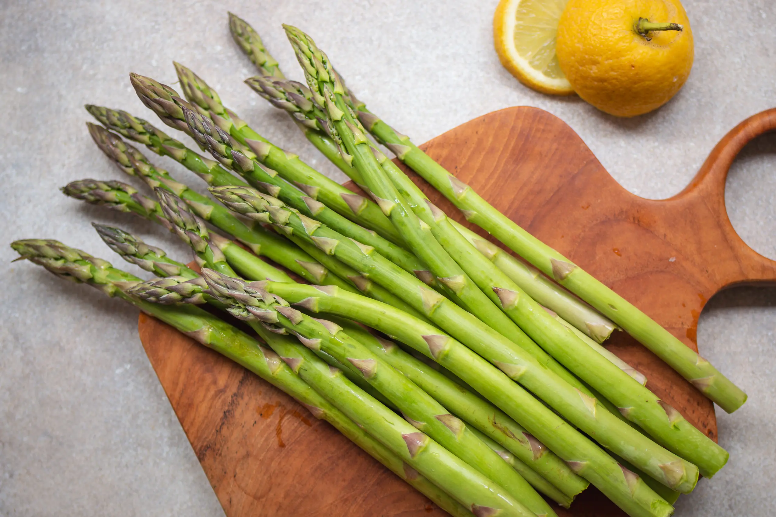 Rezept für grüne Spargelpasta
