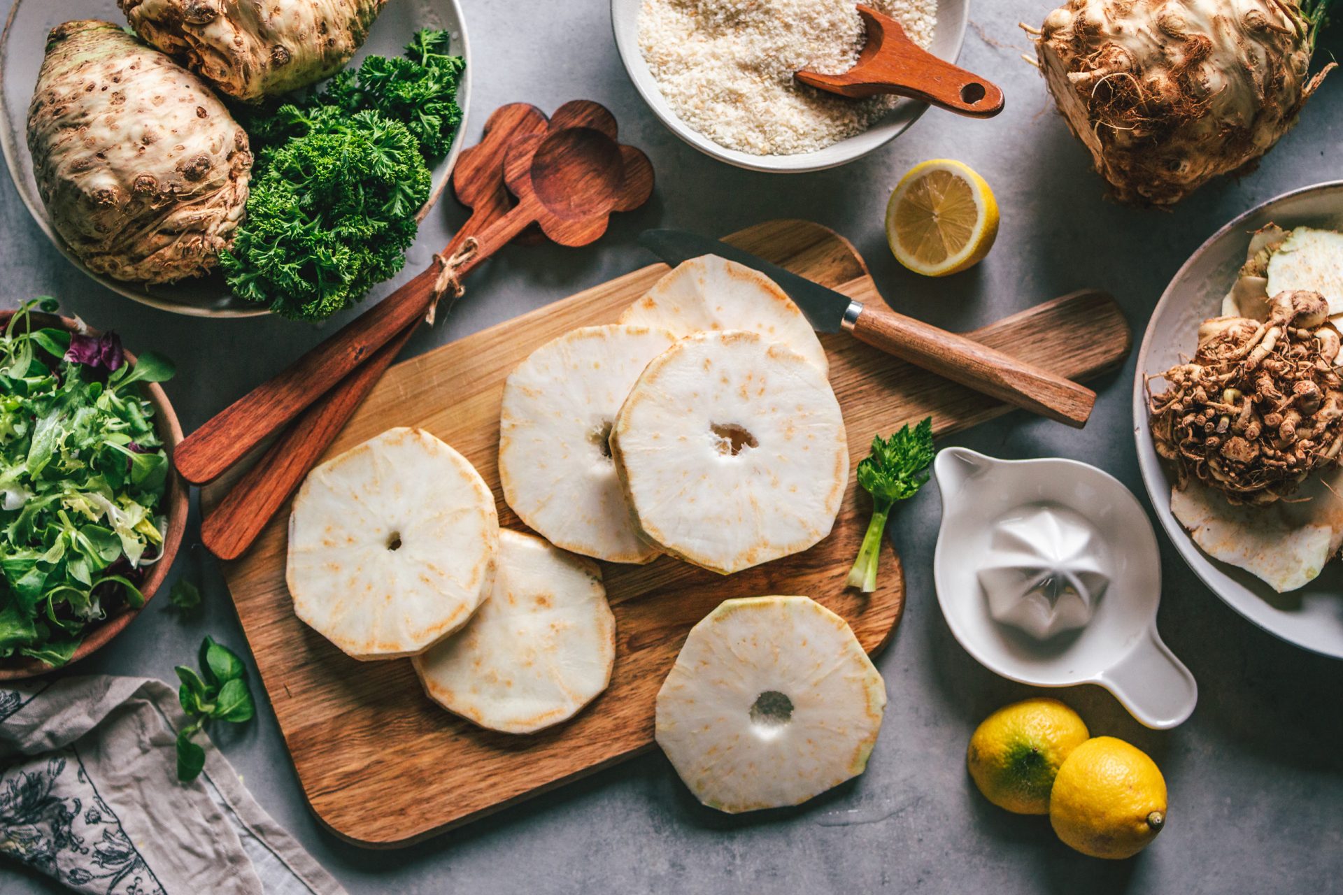 Zutaten Sellerieschnitzel