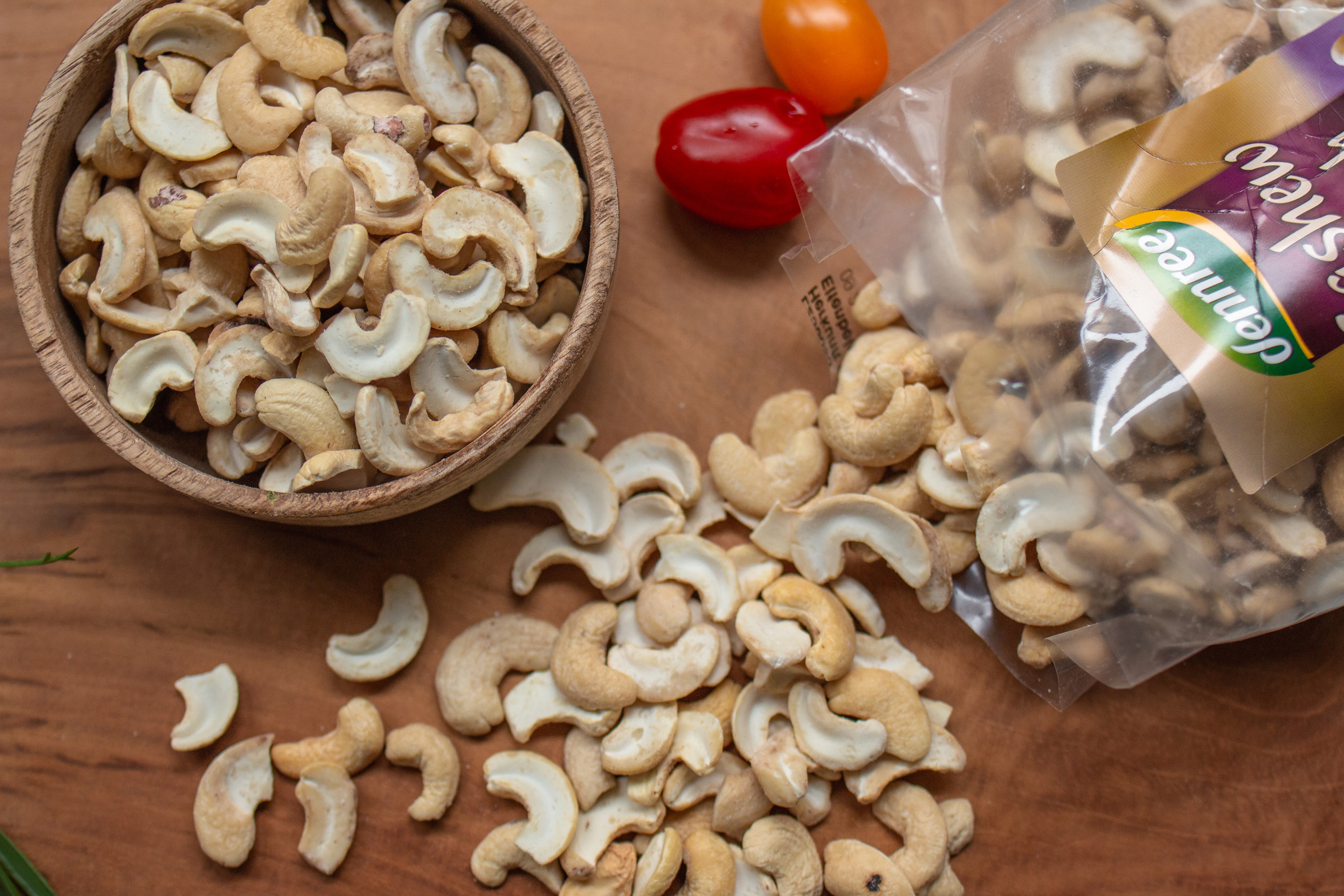 Cashewbruch - günstige Alternative zu ganzen Cashewnüssen