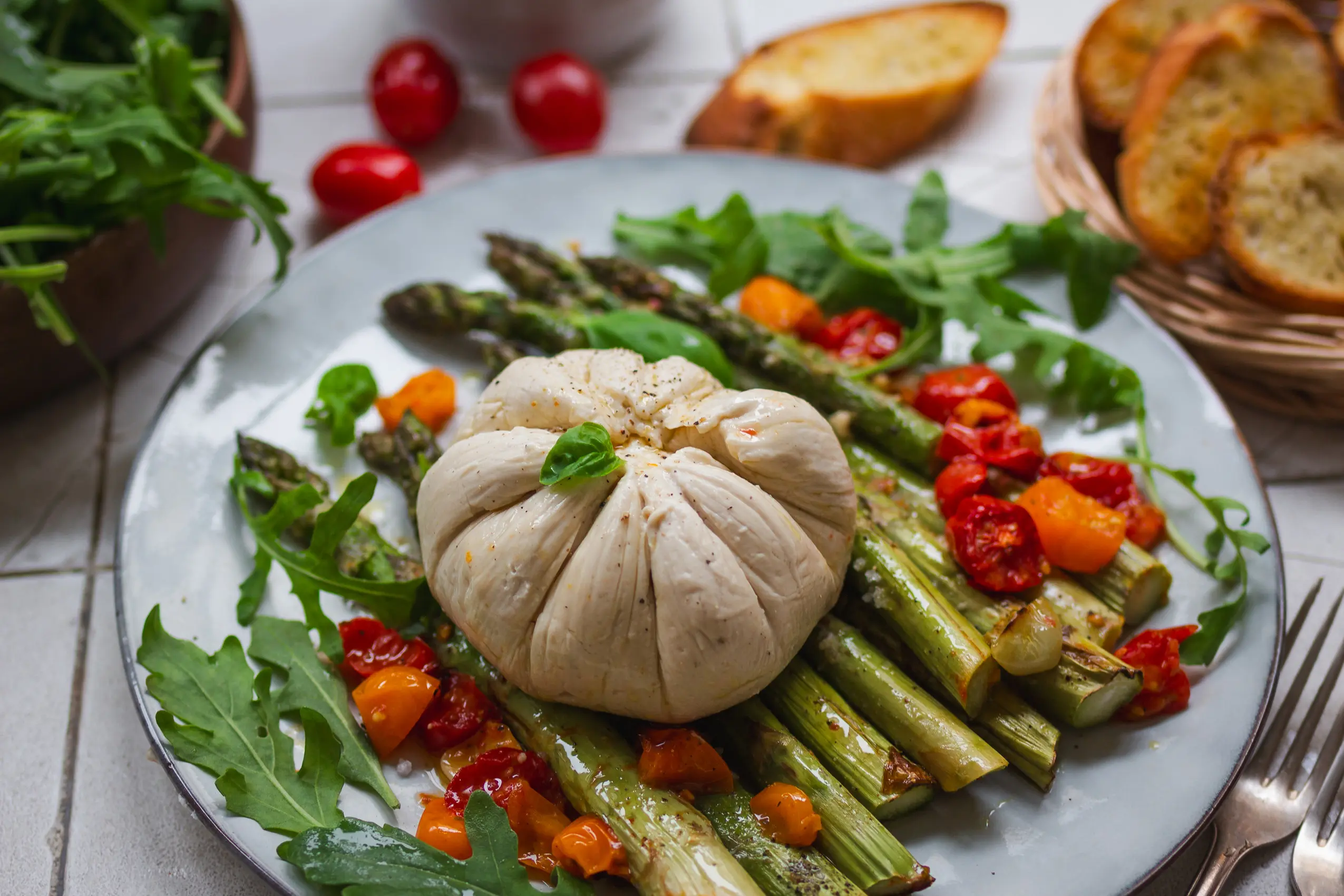 Vegane Burrata ganz einfach selbst gemacht