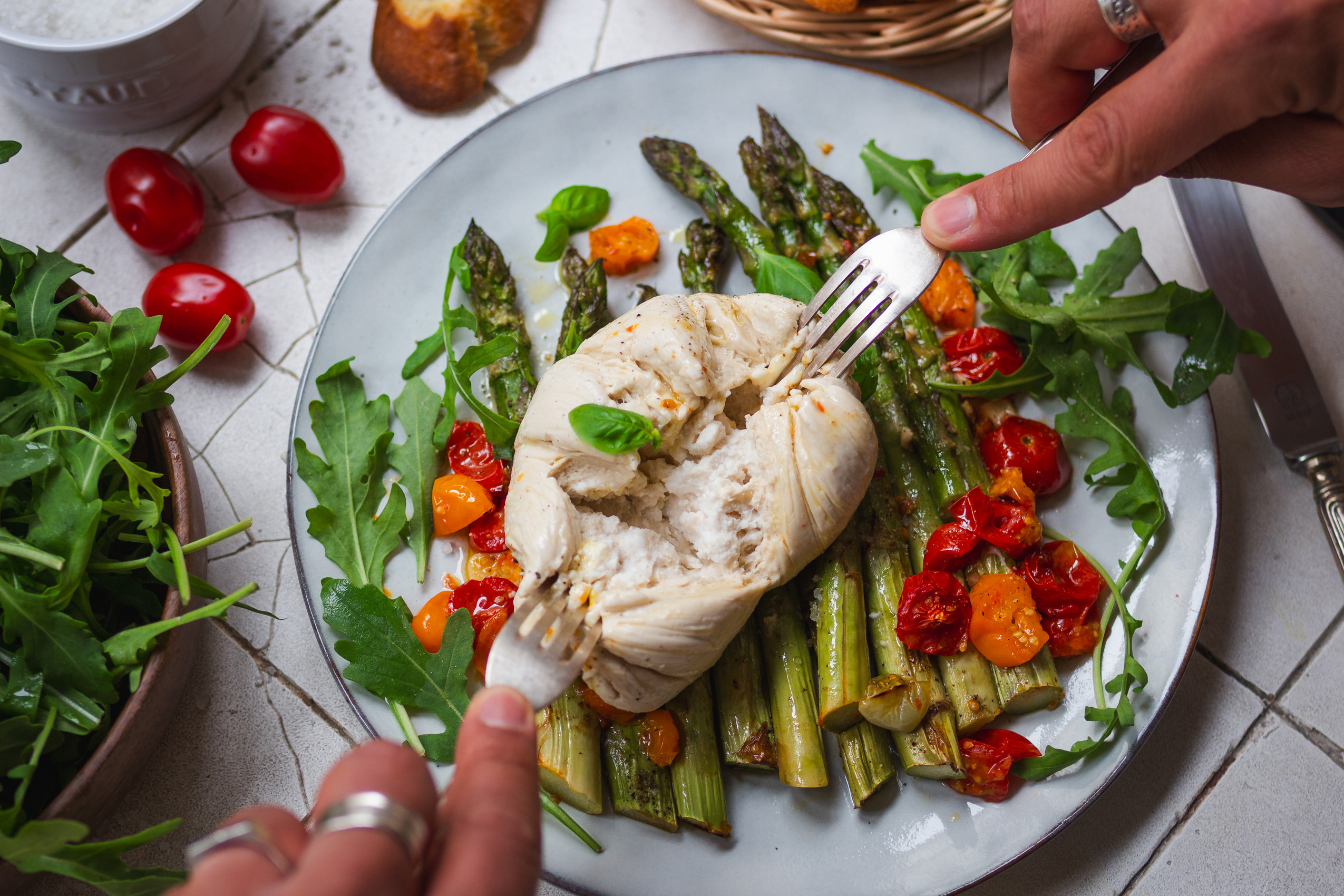 Vegane Burrata ganz einfach selbst gemacht