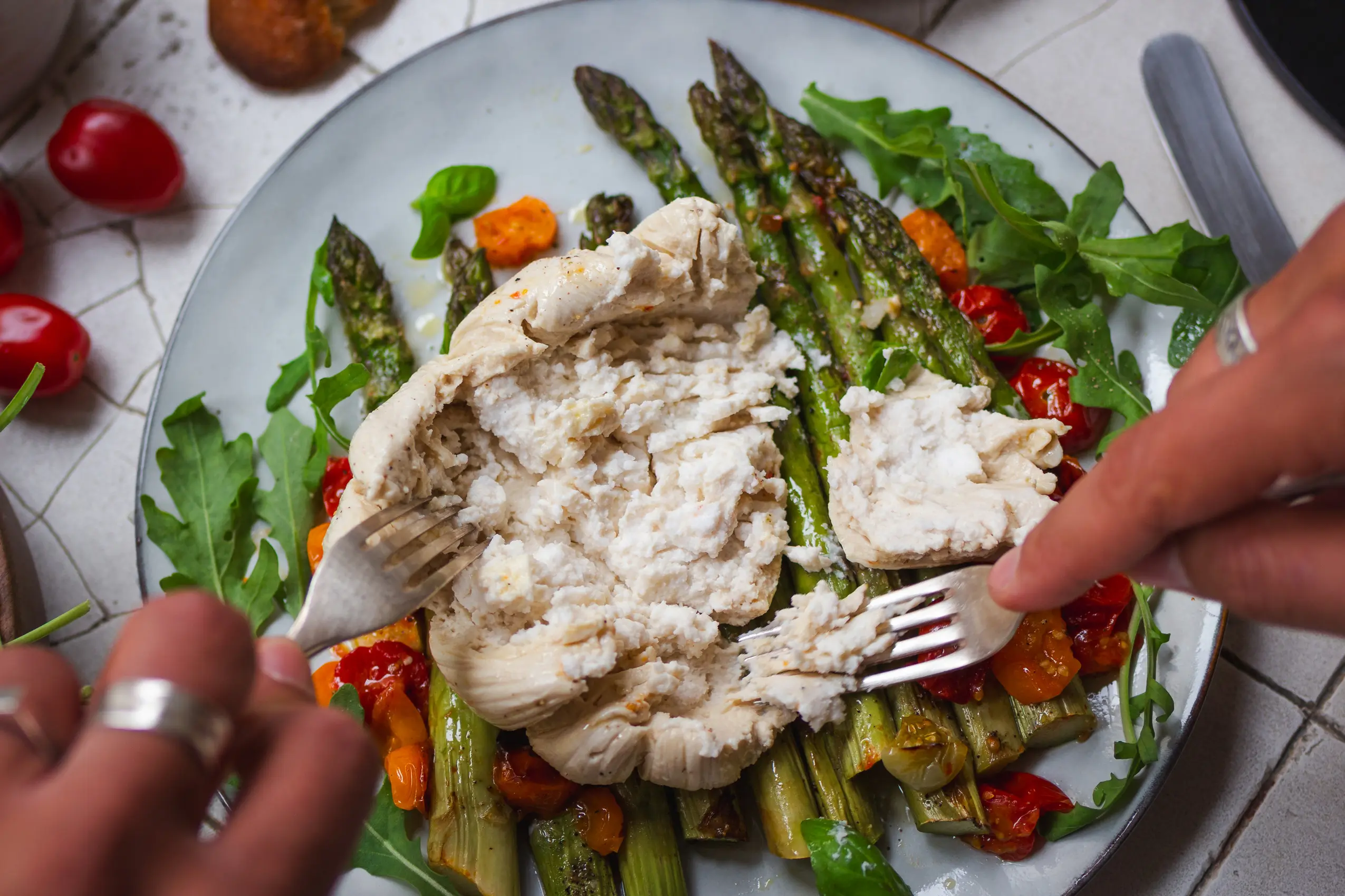 Vegane Burrata ganz einfach selbst gemacht