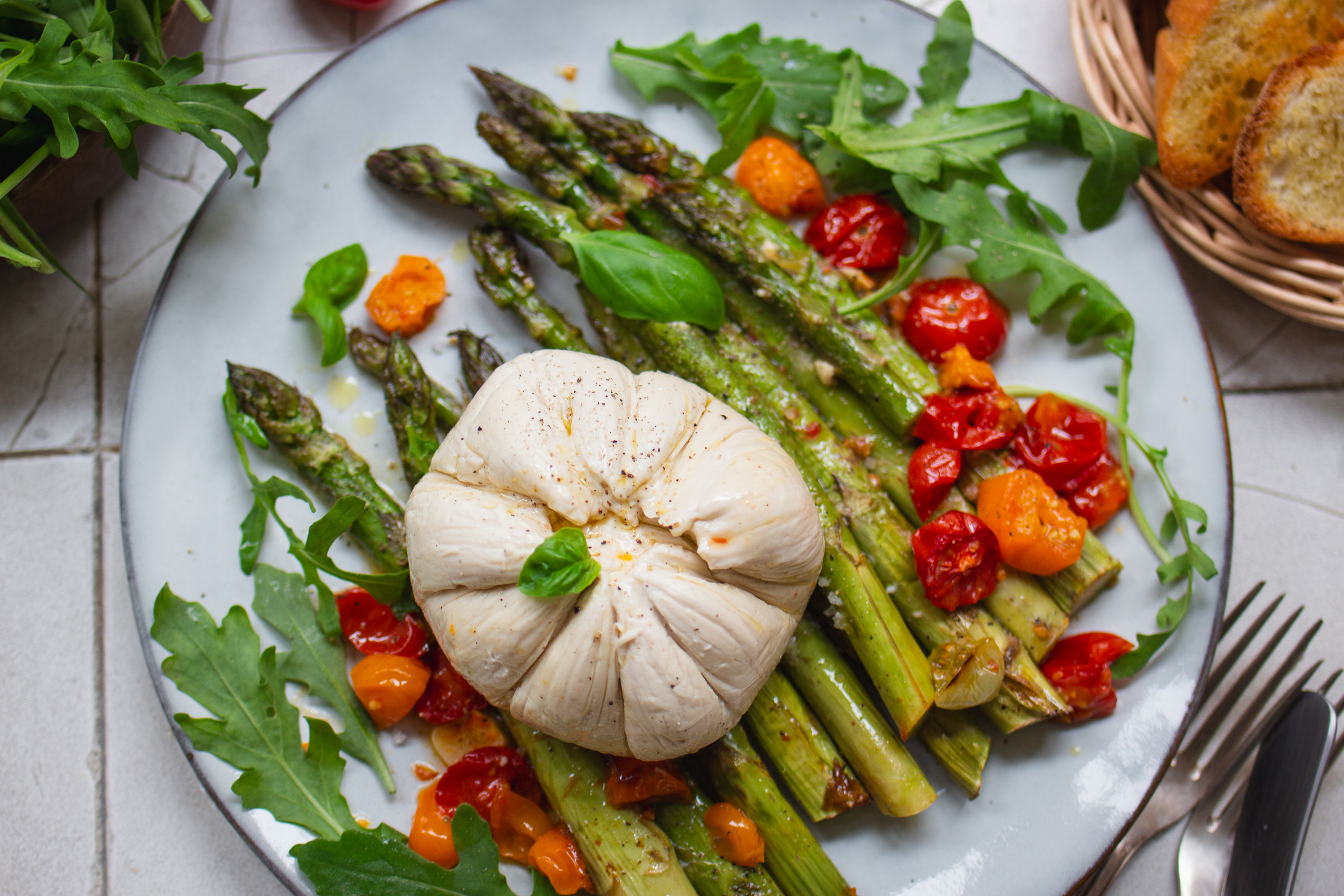 Vegane Burrata ganz einfach selbst gemacht