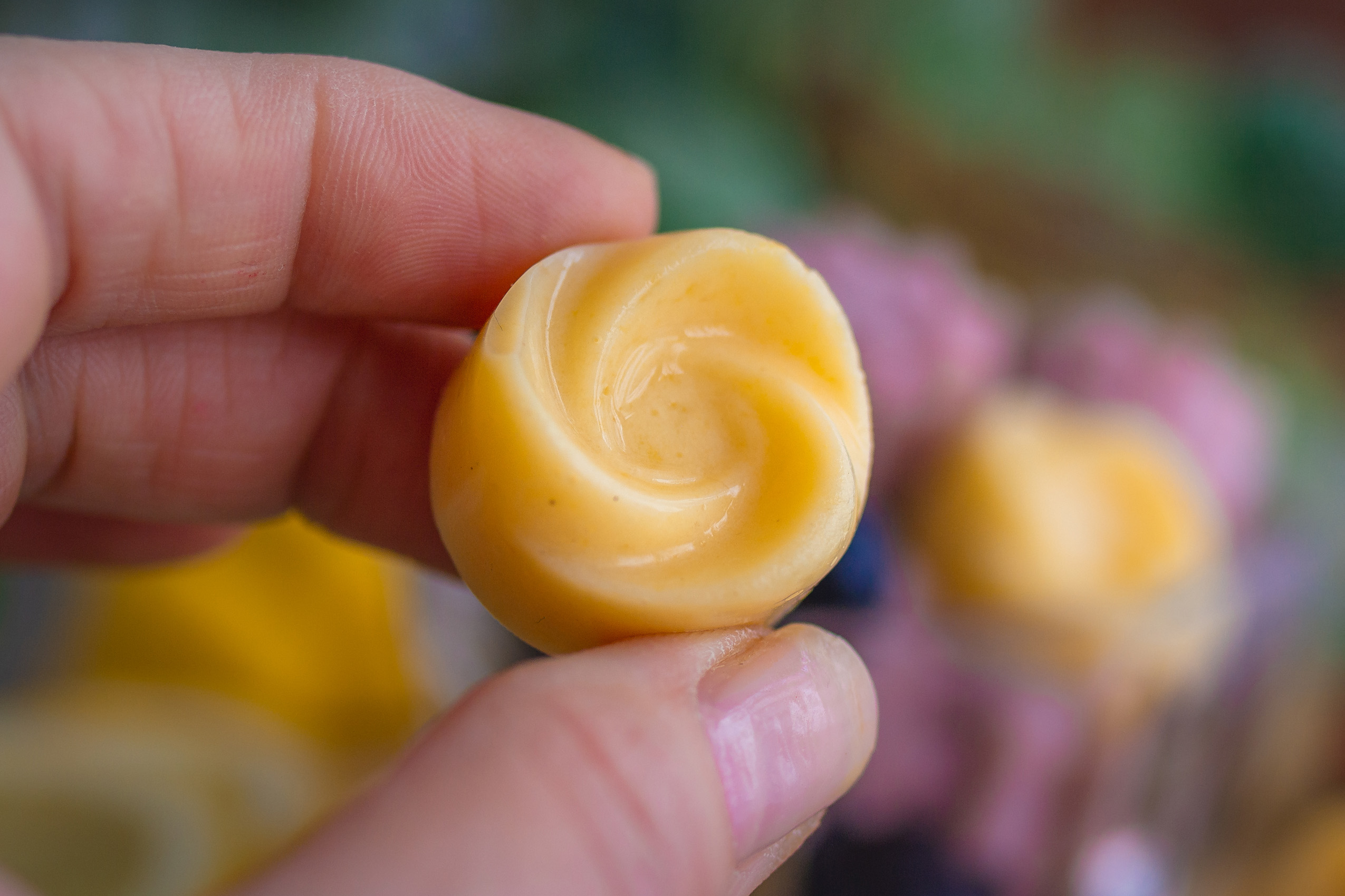Selbstgemachte, vegane Joghurt-Gums