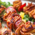 Die besten veganen Grillspieße mit Tempeh