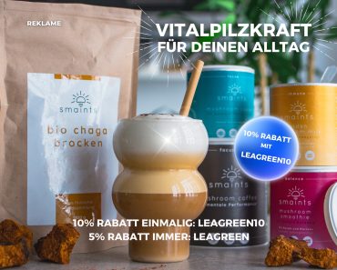 10% Rabattcode für SMAINTS Vitalpilze