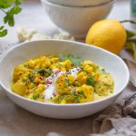 Köstliches veganes Madras-Blumenkohlcurry