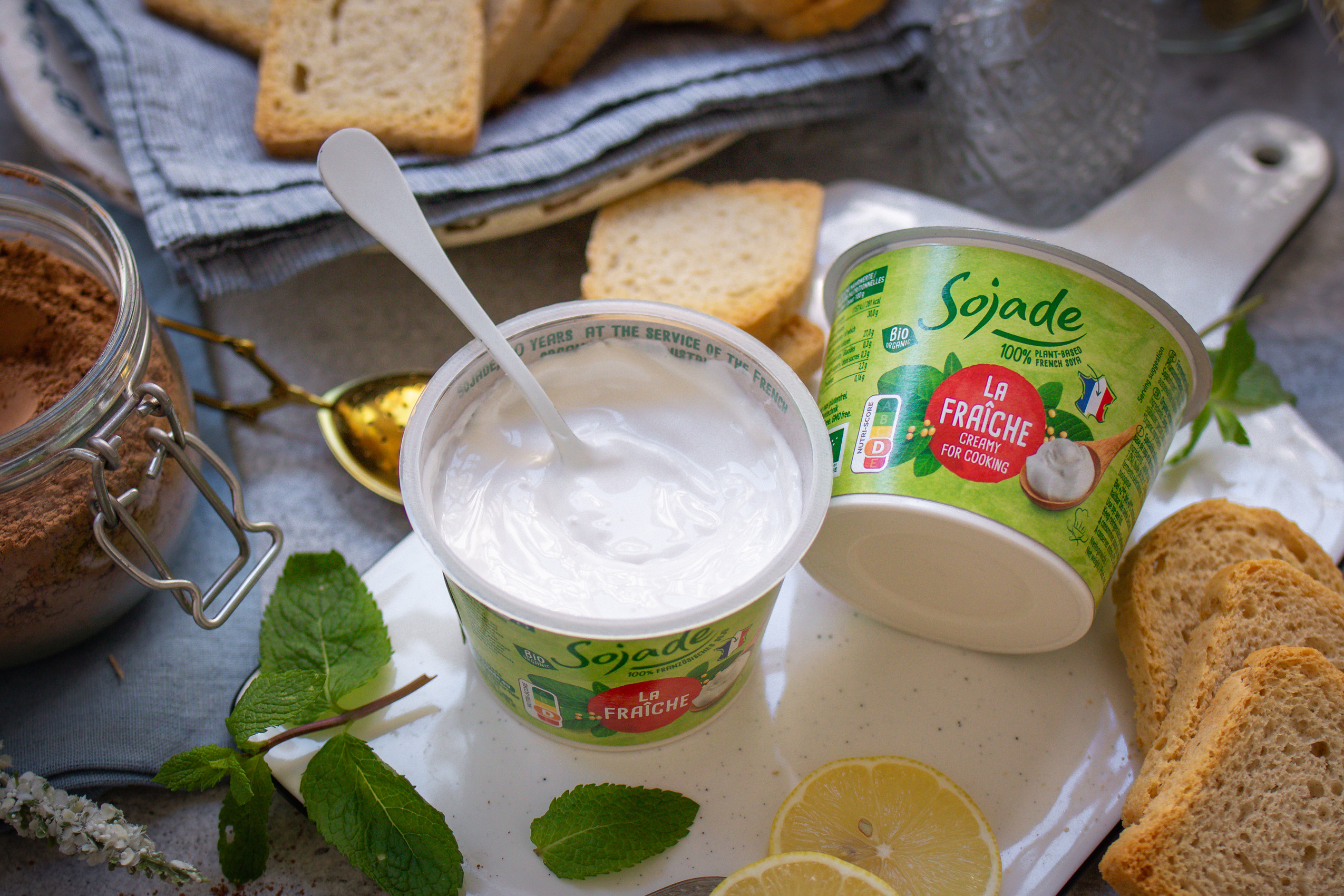 Sojade La Fraîche – vegane Alternative zu Crème Fraîche