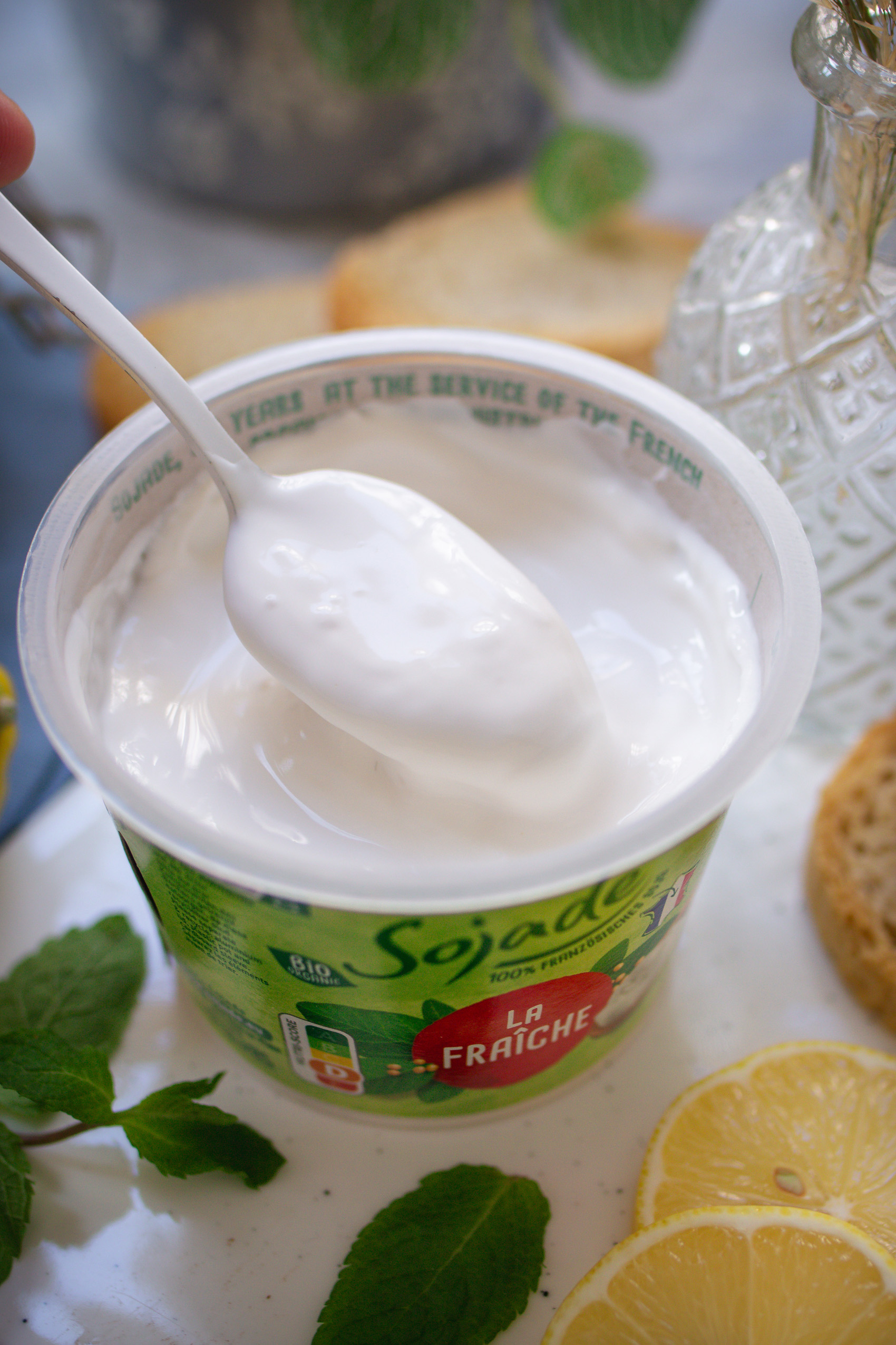 Sojade La Fraîche – vegane Alternative zu Crème Fraîche