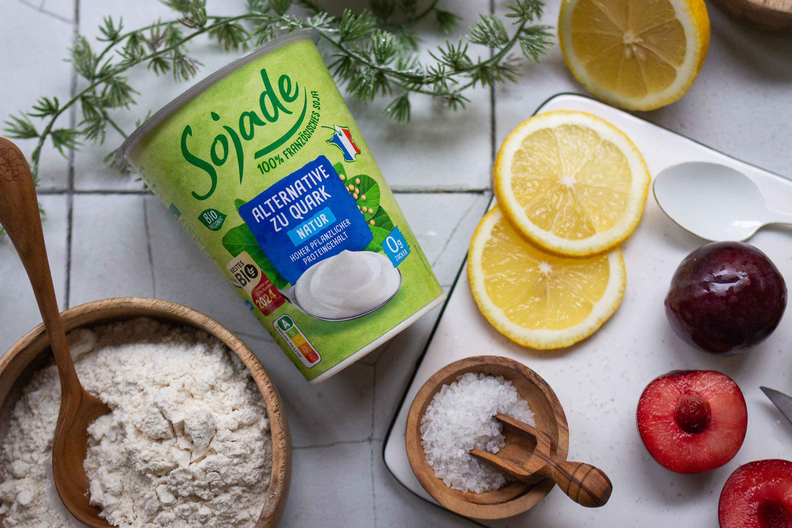 Vegane Alternative zu Quark von Sojade