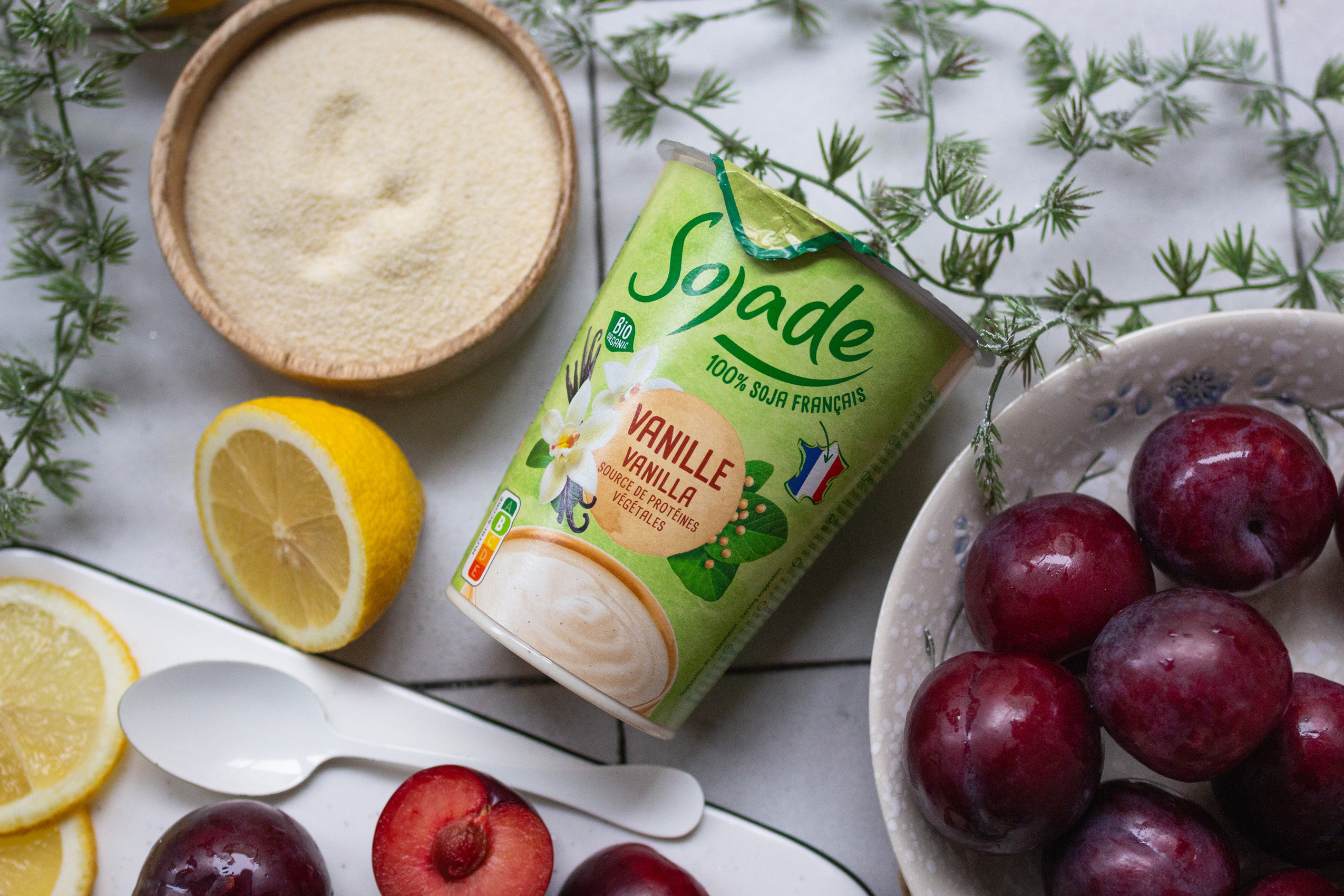 Veganer Vanillejoghurt von Sojade - Packshot