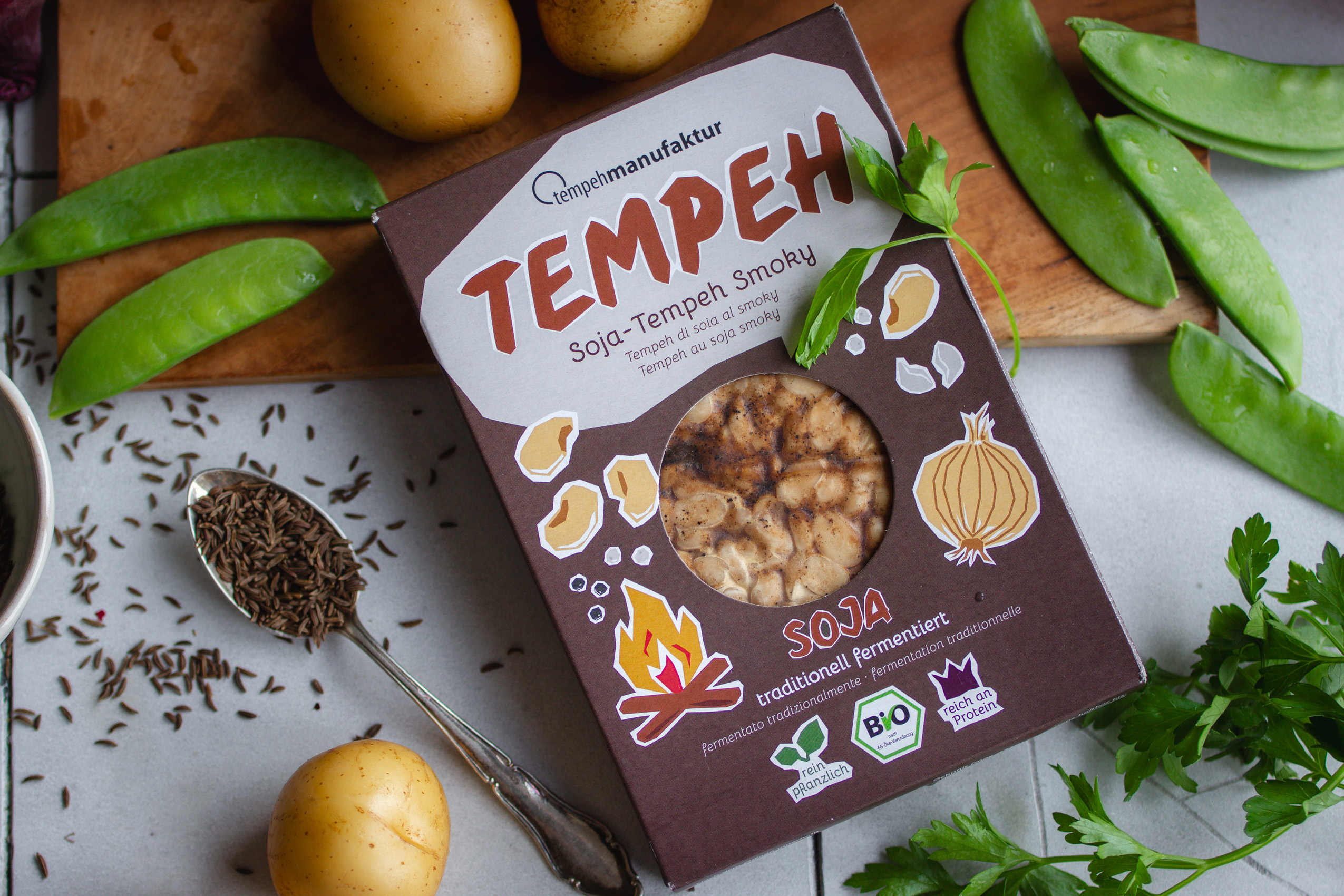 Der neue Tempeh Smoky der Tempehmanufaktur