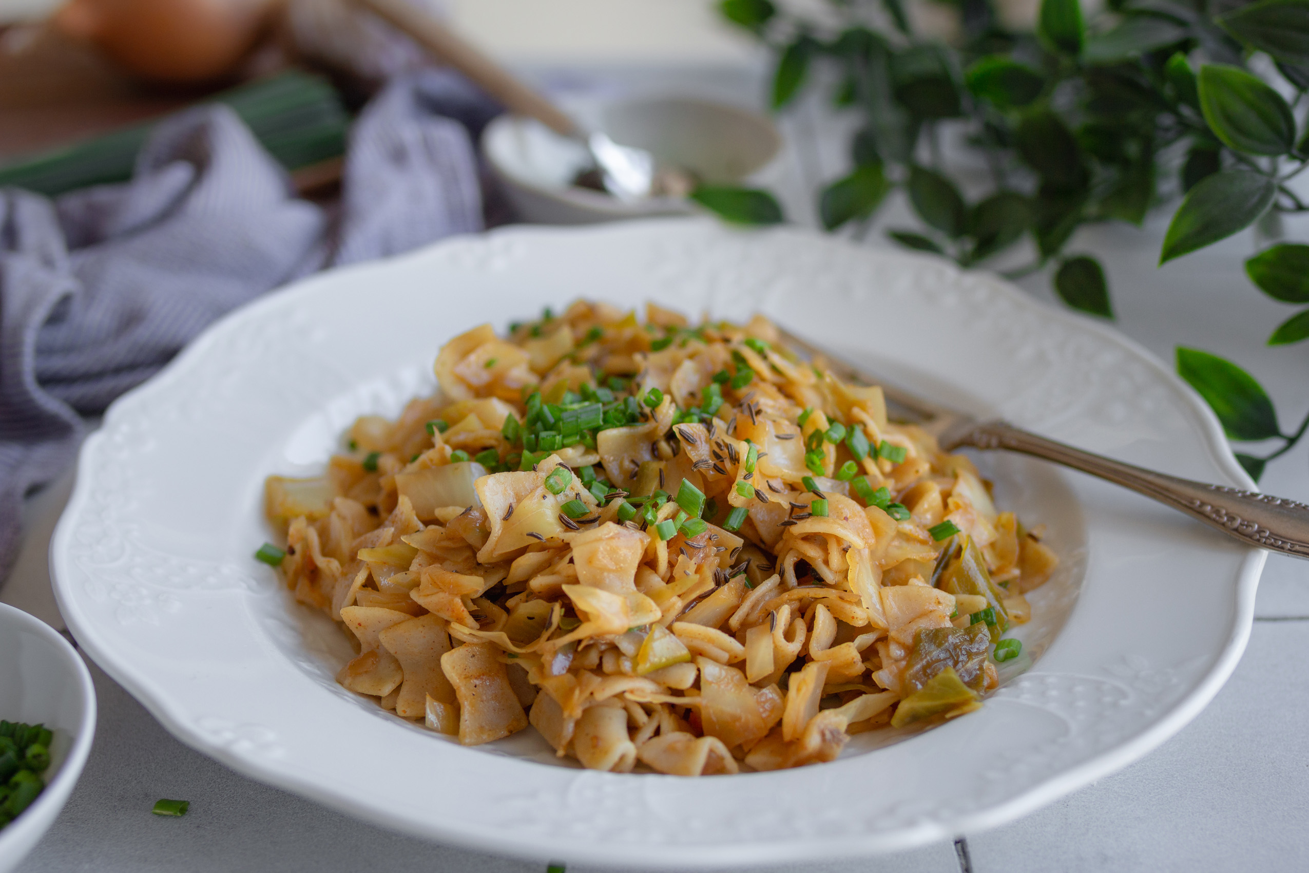 Vegane Krautfleckerl - der Österreichische Klassiker rein pflanzlich zubereitet