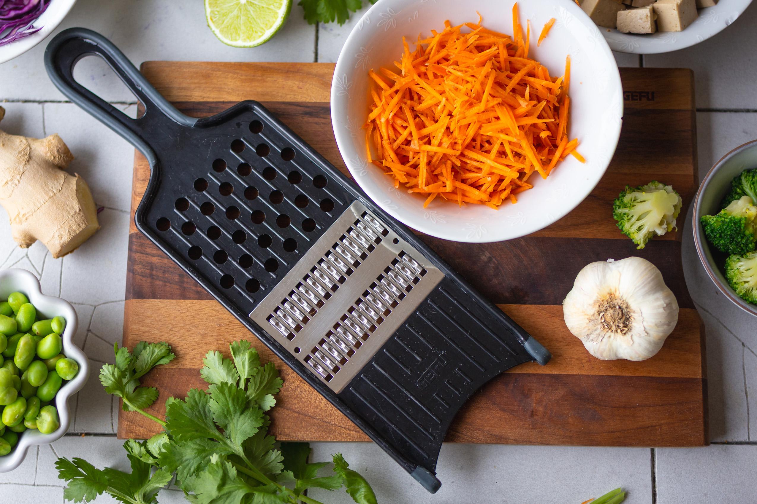 GEFU Julienne-Hobel für feines stifteln und raspeln - perfekt für MealPrep